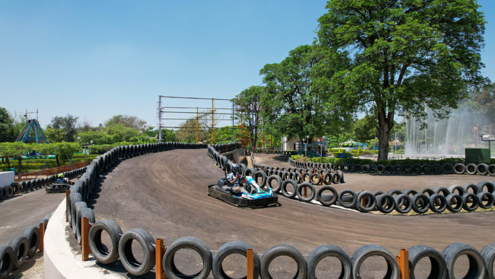 Go-Karting at Funcity