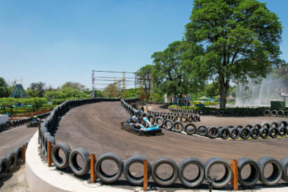 Go-Karting at Funcity