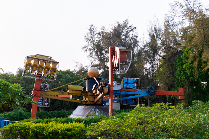 Amusement Park With Food